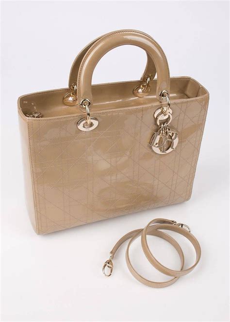 lady dior sand|lady dior leather bag.